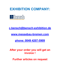 exhibition company