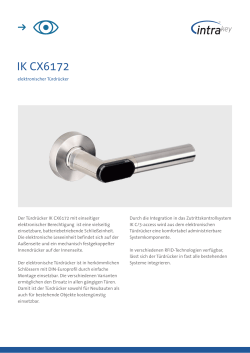 IK CX6172 - InterCard AG Informationssysteme