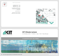 KIT Climate Lecture - KIT-Zentrum Klima und Umwelt