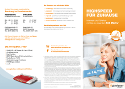 highspeed f&uuml;r zuhause - R-KOM