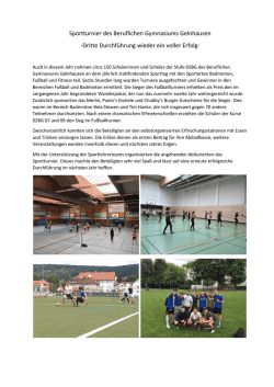 Dritte Durchf&uuml;hrung wieder ein voller Erfolg