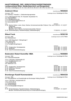 Druckansicht - Hauptverband