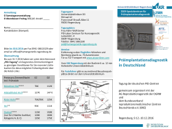 Folie 1 - Deutsche Gesellschaft für Humangenetik eV