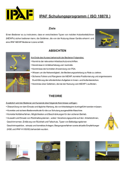 IPAF-Programm als PDF-Download