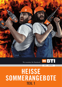 TEIL 1 - BTI Befestigungstechnik