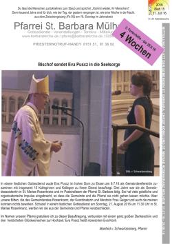 Pfarrblatt - Pfarrei St.Barbara