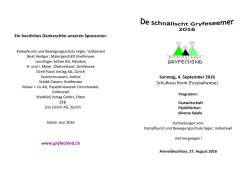 Ein herzliches Dankesch&ouml;n unseren Sponsoren: www.gryfechind.ch