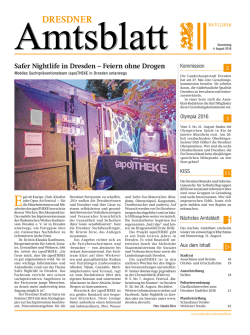 Dresdner Amtsblatt