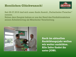 Herzlichen Gl&uuml;ckwunsch!