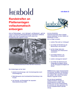 Info-Blatt 23: "Randstreife