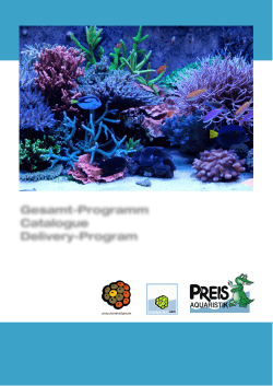 Katalog 2016 - Preis Aquaristik