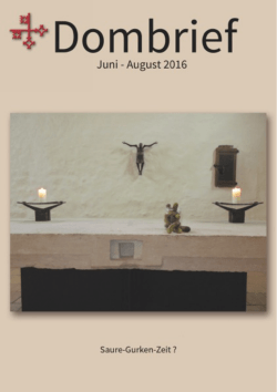 Dombrief Juni - August 2016