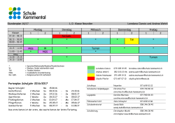 Stundenplan 16-17 Neuwilen 1.-2. L. Ciancio A. Wehrli
