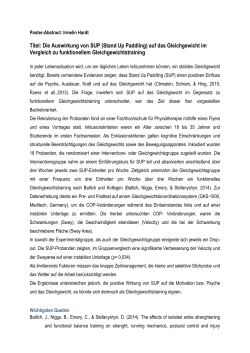 Abstract - Bundeskongress Physiotherapie