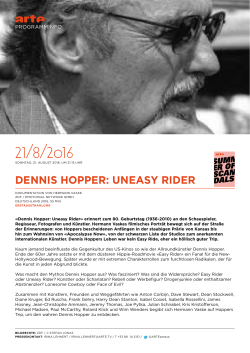 Dennis hopper: Uneasy riDer