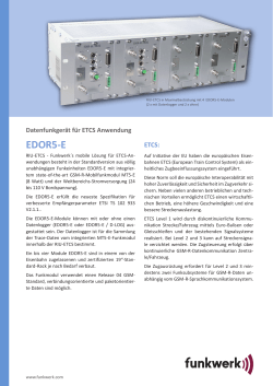 EDOR5-E - Funkwerk