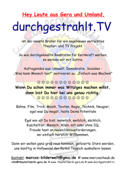 Hey Leute aus Gera und Umland