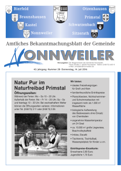 KW 28 - Gemeinde Nonnweiler