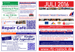 www.rfz-rostock.de Repair Café