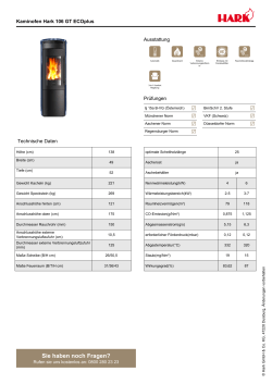 Produktdatenblatt