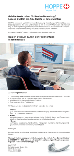 Duales Studium (BA)