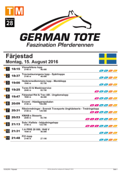 Programm - Wettstar.de