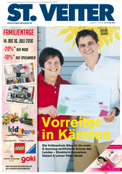 Vorreiter in Kärnten - Die Kärntner Regionalmedien