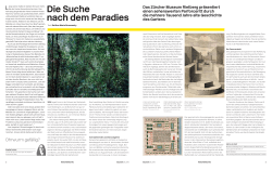 Die Suche nach dem Paradies