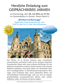 Informationen - Amt Jarmen