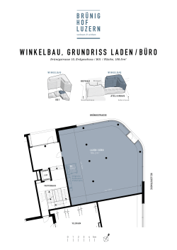 WINKELBAU, GRUNDRISS LADEN / BÜRO