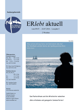 ERlebt aktuell - Horrem