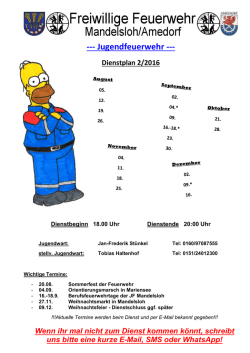 Jugend - Feuerwehr Mandelsloh/Amedorf