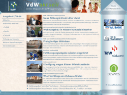 Drucken der aktuellen Ausgabe - Ausgabe 07/08-16