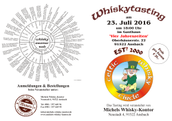 Michels Whisky-Kontor - Celtic Whisky Circle Ansbach