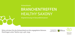 branchentreffen healthy saxony