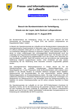 11. August Zentrum Luftoperationen in Uedem ( PDF , 228 kB)