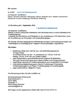 HIER - Berufsausbildungs-F&ouml;rderverein Brand
