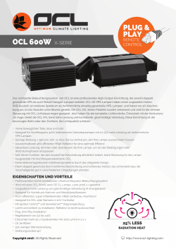 ocl 600w x-serie