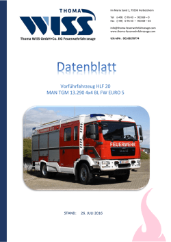 Datenblatt - Thoma-WISS