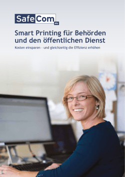 Smart Printing für Behörden und den