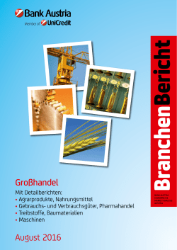 Gro&szlig;handel - Bank Austria