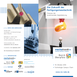 Die Zukunft der Fertigungsmesstechnik