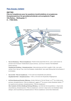 Plan d`accès RMT
