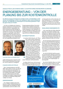 Energieberatung - AED