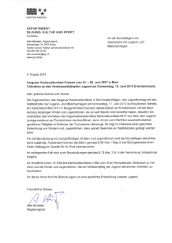 Informationen - Schulen Aargau