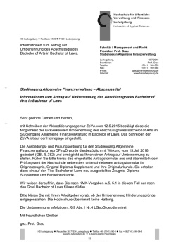 HVF Ludwigsburg l Postfach 0489 l 71604 Ludwigsburg