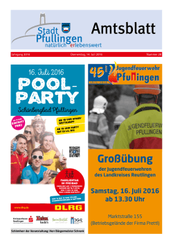 pool4 party - Stadt Pfullingen