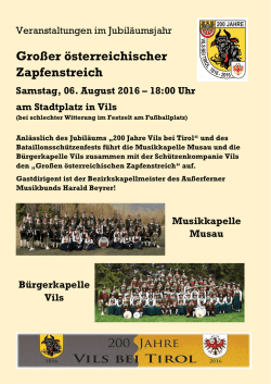Großer österreichischer Zapfenstreich