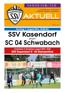 SSV Kasendorf SC 04 Schwabach
