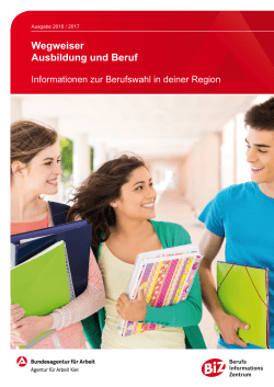 Wegweiser Ausbildung und Beruf - planet